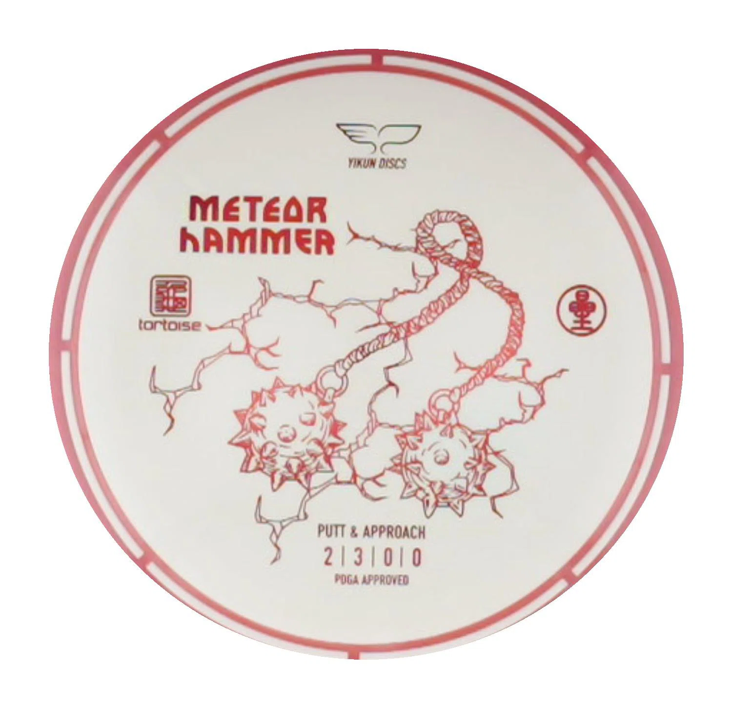 Yikun Meteor Hammer Disc Golf Disc